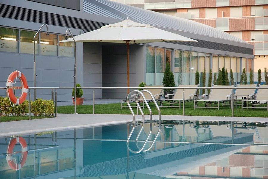 Abba Huesca Hotel Buitenkant foto